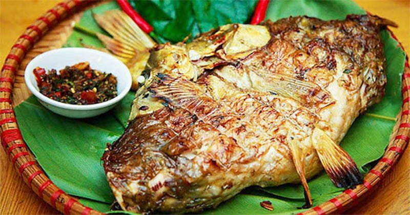 Cá nướng Pa pỉnh tộp Cá nướng Pa pỉnh tộp