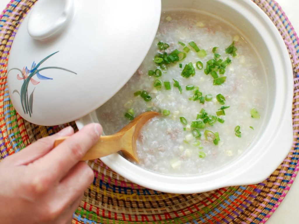 Cháo mắc nhung Cháo mắc nhung