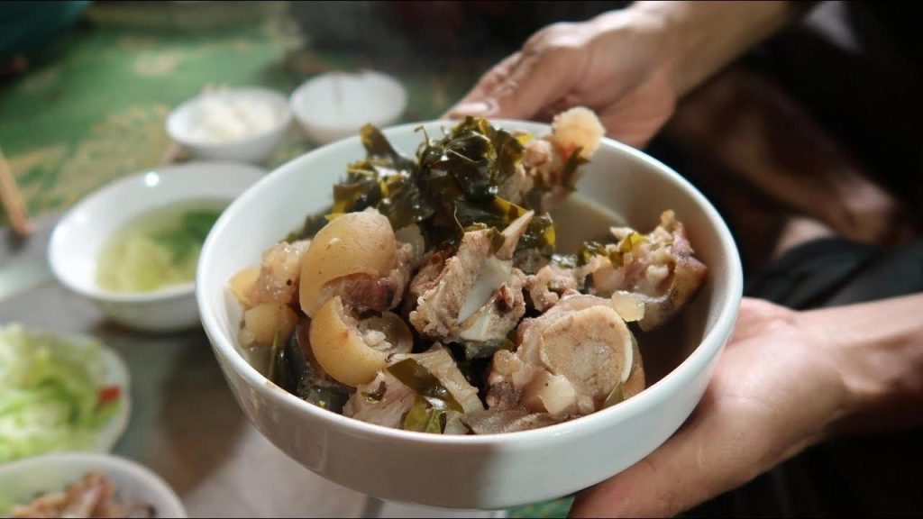 Thịt trâu lá lồm Thịt trâu lá lồm
