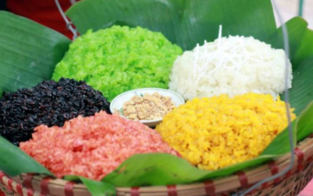 Xôi nếp nương Mai Châu Xôi nếp nương Mai Châu