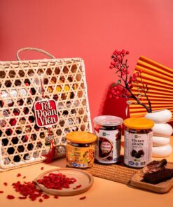 Set Quà Tết "SƠN HÀ TRÀ RƯỢU"