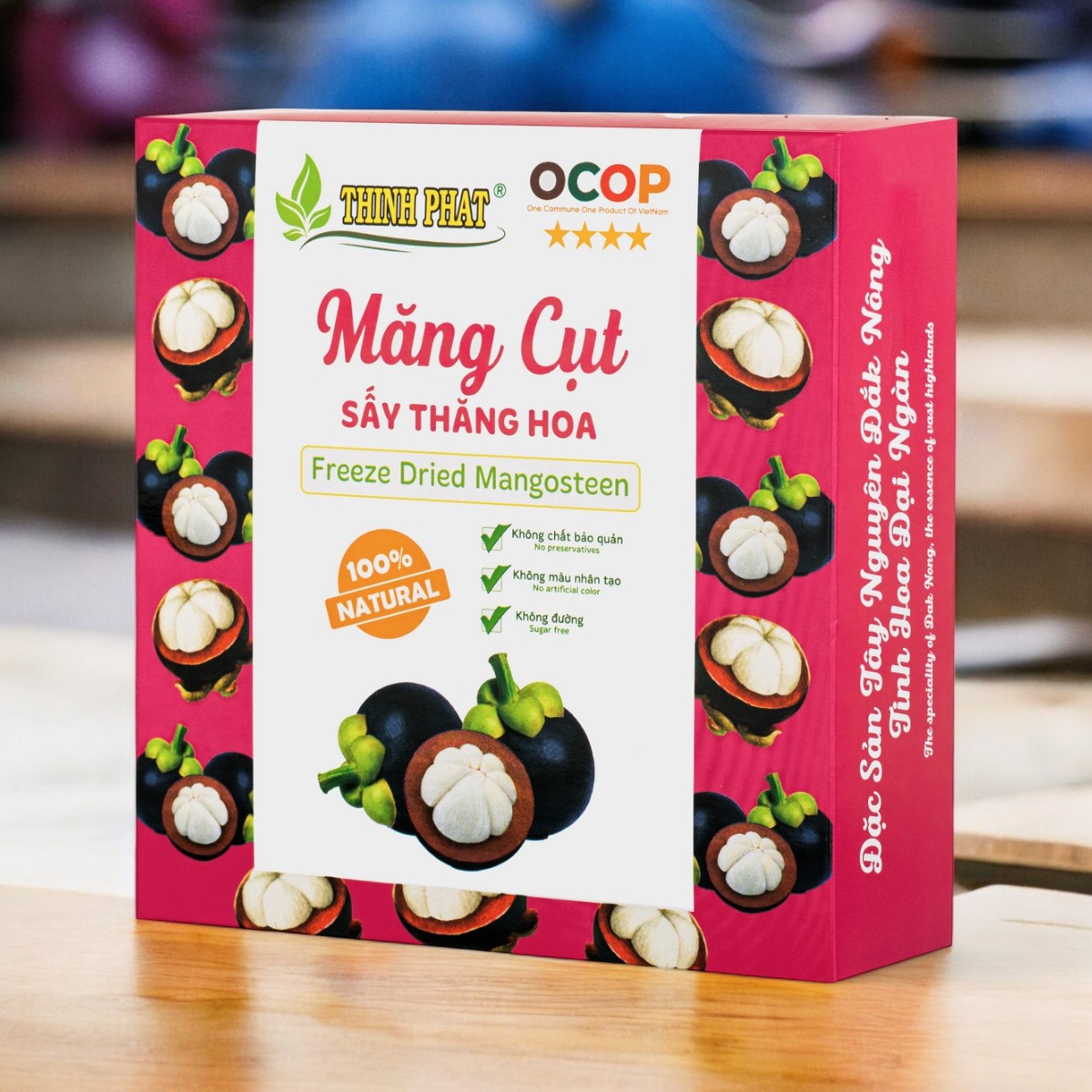 Măng cụt sấy thăng hoa Măng cụt sấy thăng hoa