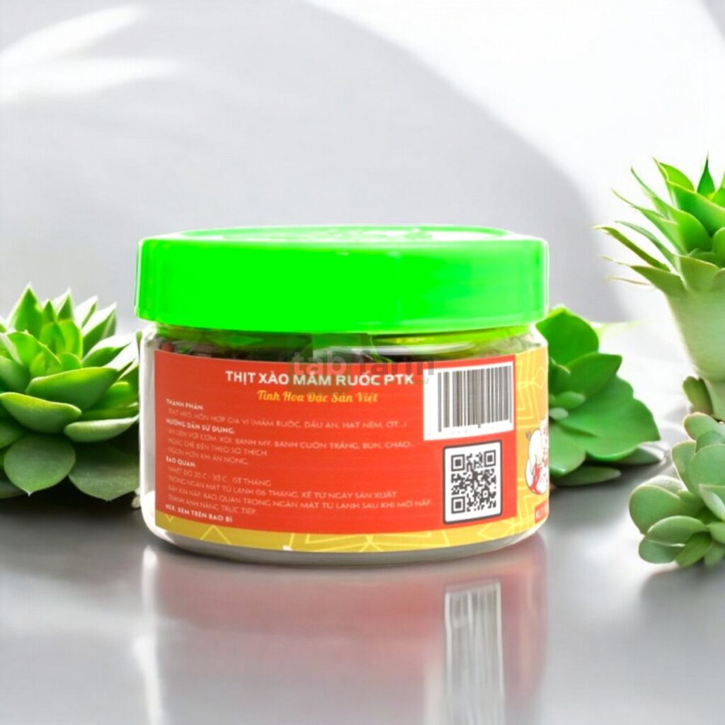 Thịt Xào Mắm Ruốc PTK – Hương Vị Quê Nhà Trong Mỗi Bữa Ăn