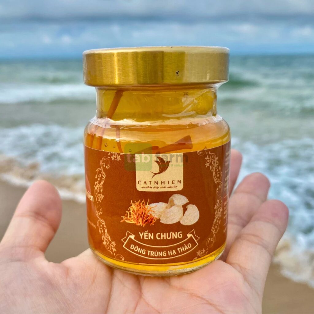 Yến Chưng Đông Trùng Hạ Thảo - Sản Phẩm Cao Cấp từ TabFarm Yến Chưng Đông Trùng Hạ Thảo - Sản Phẩm Cao Cấp từ TabFarm