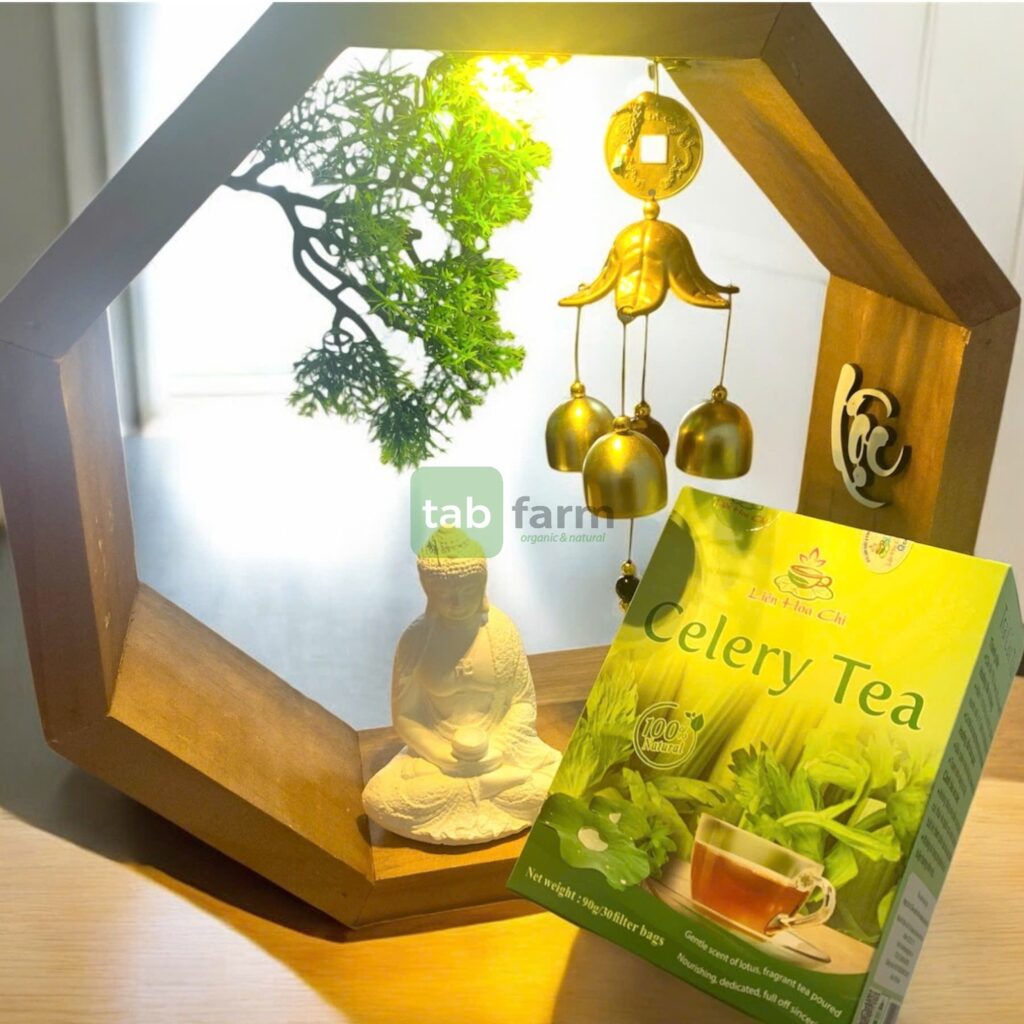 Trà Cần Tây Liên Hoa Chi – Bí Quyết Thanh Lọc Cơ Thể Từ Thiên Nhiên