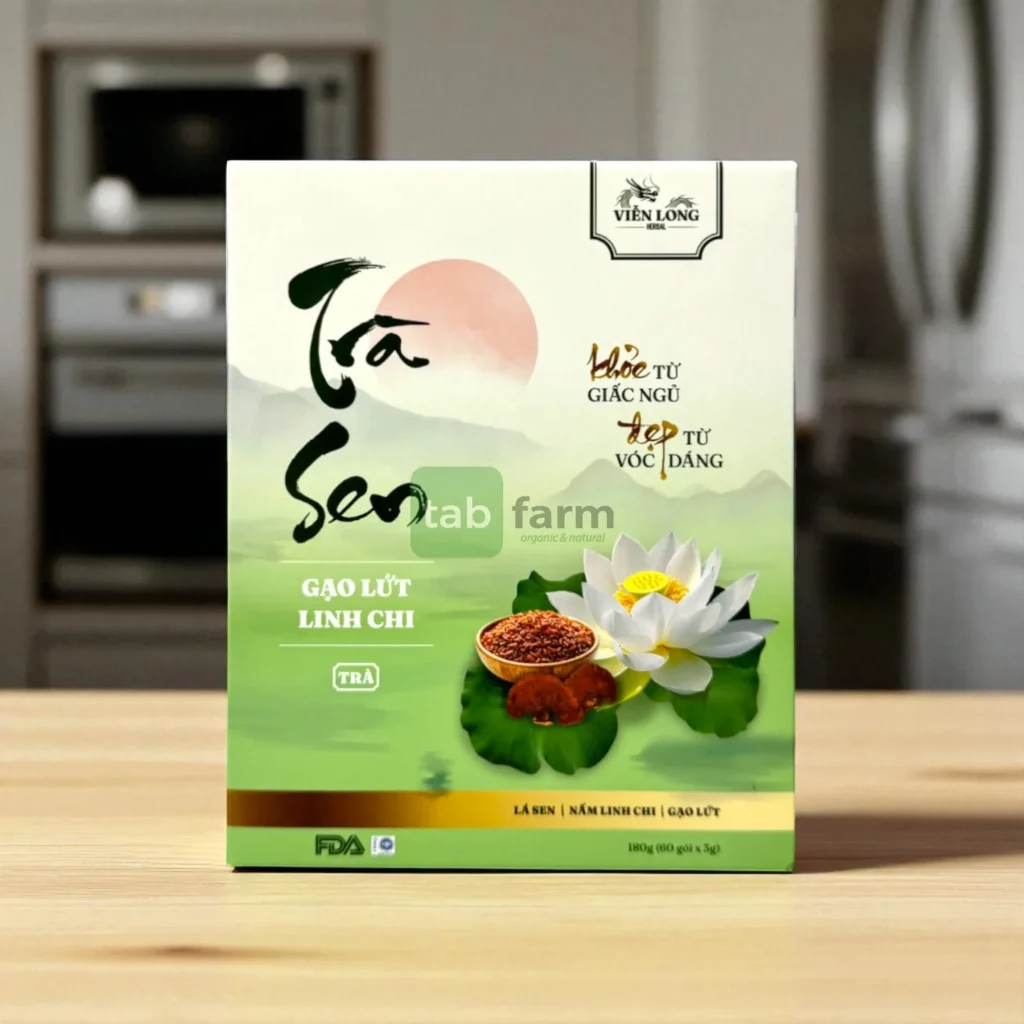 Trà Sen Gạo Lứt Linh Chi – Tinh Hoa Thảo Dược Cho Một Cơ Thể Khỏe Mạnh Từ Bên Trong Trà Sen Gạo Lứt Linh Chi – Tinh Hoa Thảo Dược Cho Một Cơ Thể Khỏe Mạnh Từ Bên Trong
