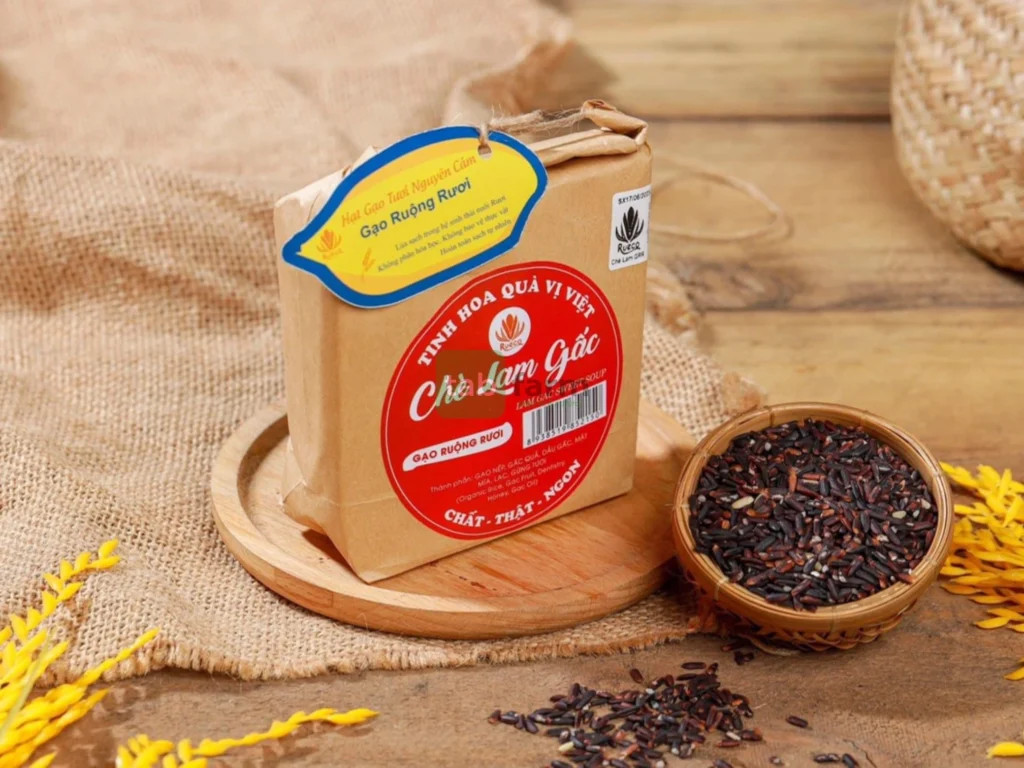Chè lam gấc – Món quà mang sắc đỏ may mắn Chè lam gấc – Món quà mang sắc đỏ may mắn