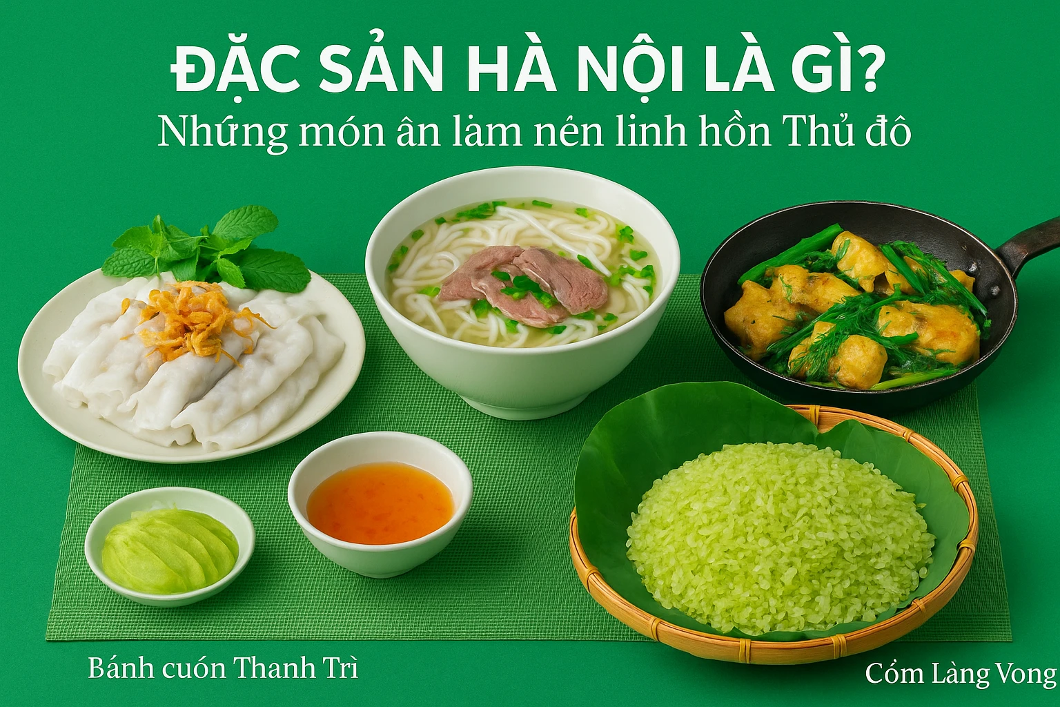 Nguồn gốc và ý nghĩa văn hóa của các món đặc sản Hà Nội