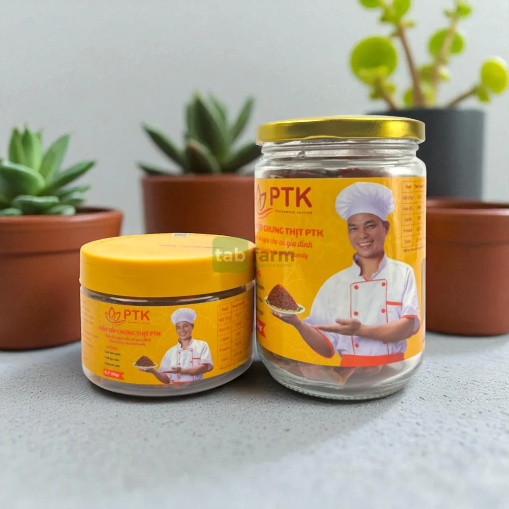Mắm Tép Chưng Thịt PTK OCOP 4 sao – Hương Vị Truyền Thống, Chất Lượng Hiện Đại