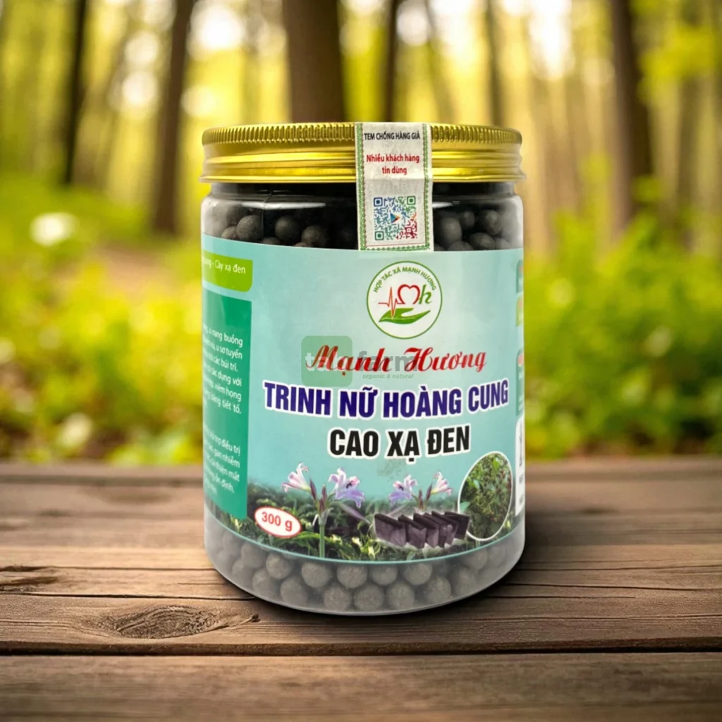 Trinh Nữ Hoàng Cung Cao Xạ Đen – Giải pháp thảo dược cho sức khỏe phụ nữ