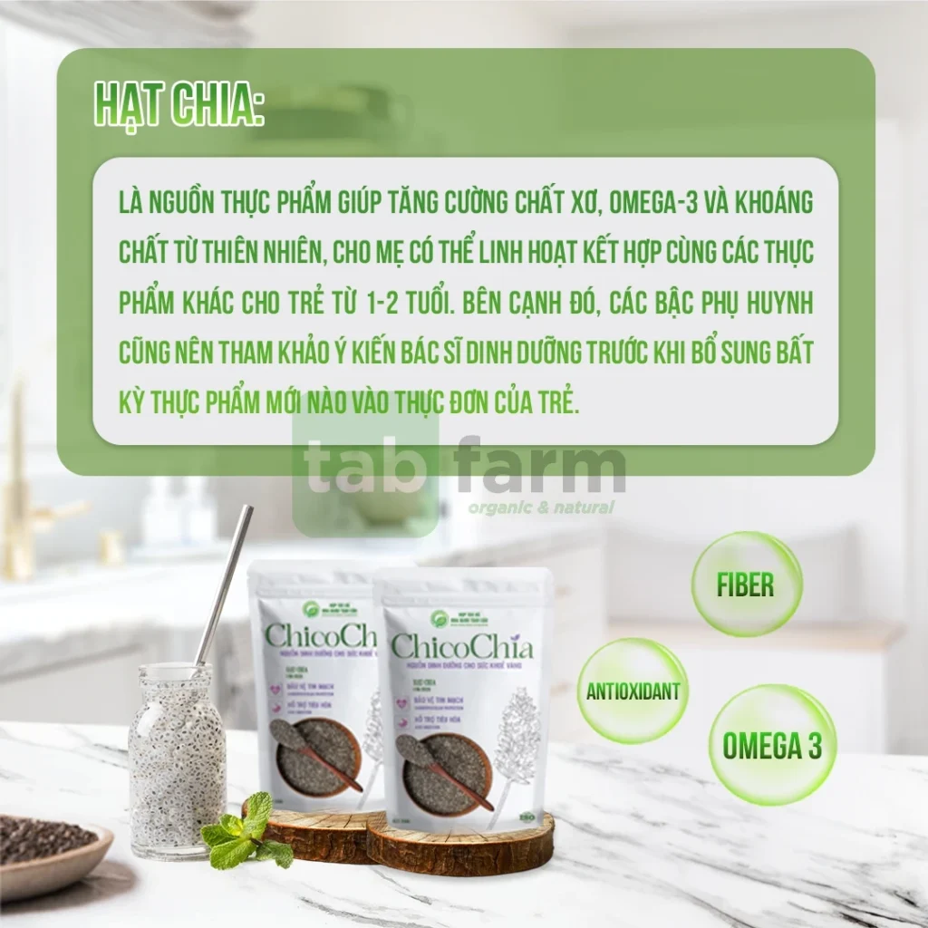 Hạt Chia ChicoChia – Siêu Thực Phẩm Dinh Dưỡng Từ Thiên Nhiên Hạt Chia ChicoChia – Siêu Thực Phẩm Dinh Dưỡng Từ Thiên Nhiên
